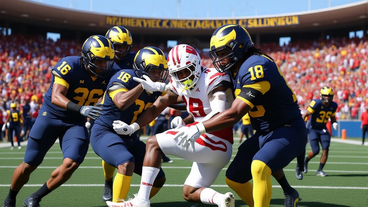 Michigan Wolverines Stifle Wisconsin 24-10 at the Big House